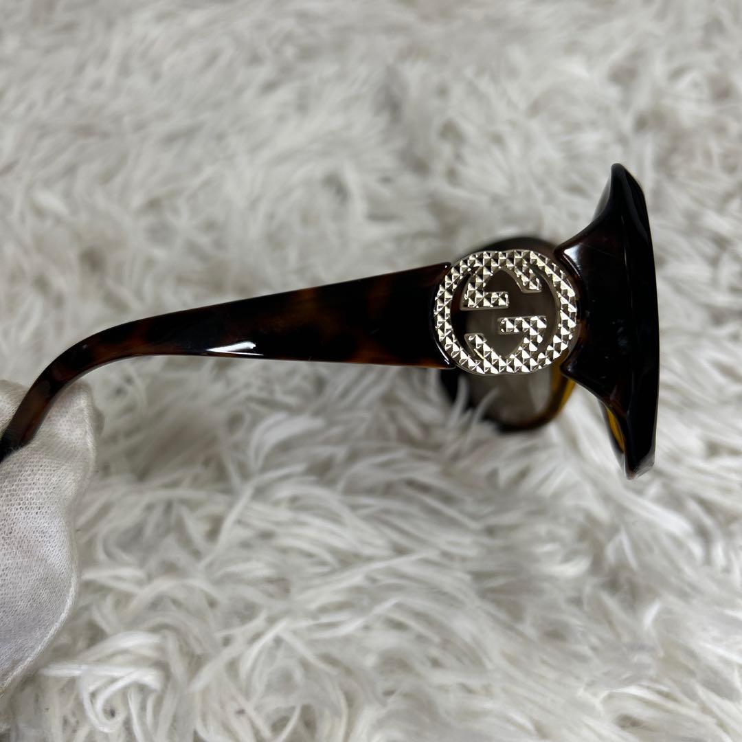 GUCCI 鼈甲　サングラス　インターロッキング　GG 眼鏡