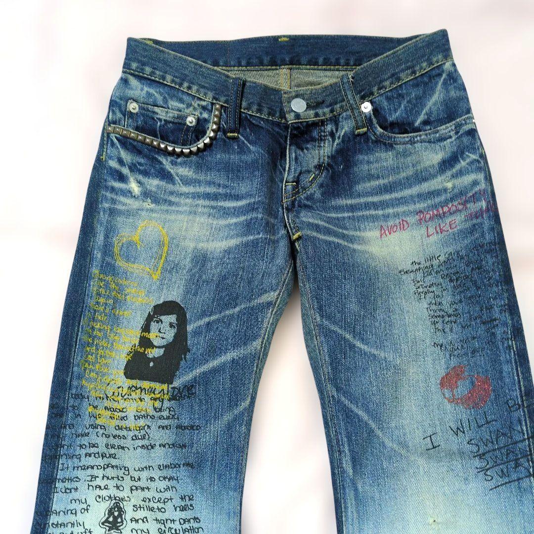 HYSTERIC GLAMOR Courtney Love デニム XXS