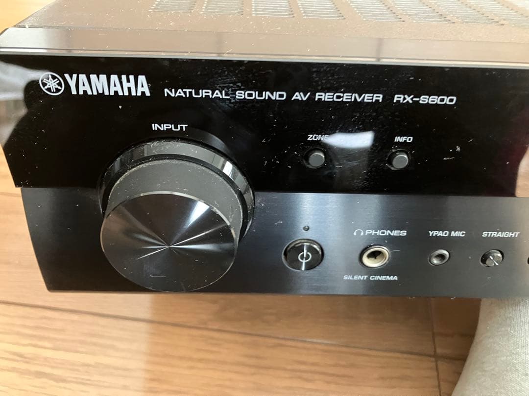 YAMAHA RX-S600 AVアンプ ブラック