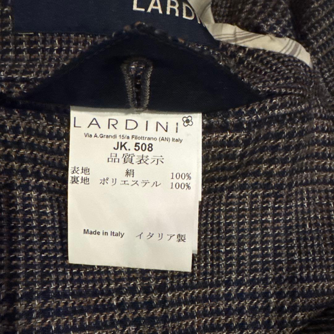 LARDINI ラルディーニ　シルク100% ジャケット 44