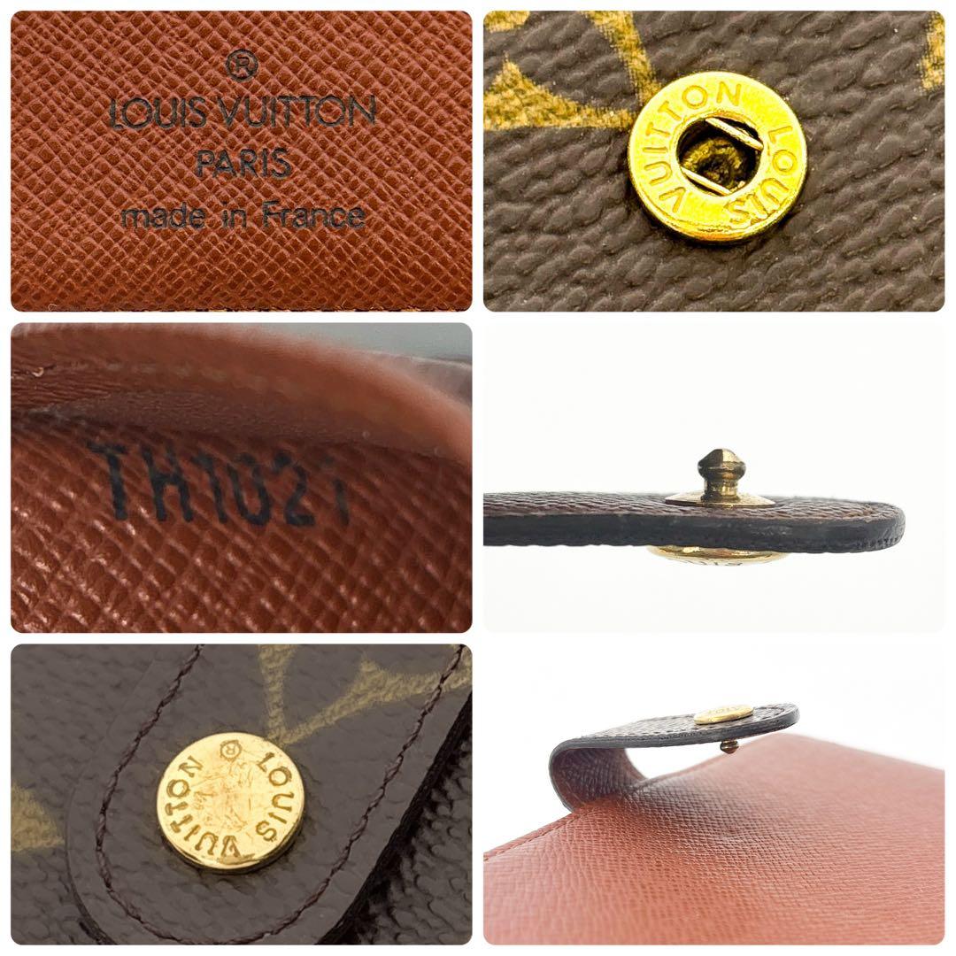 ❁Nico❁　ルイヴィトン ヴィエノワ モノグラム 二つ折り財布