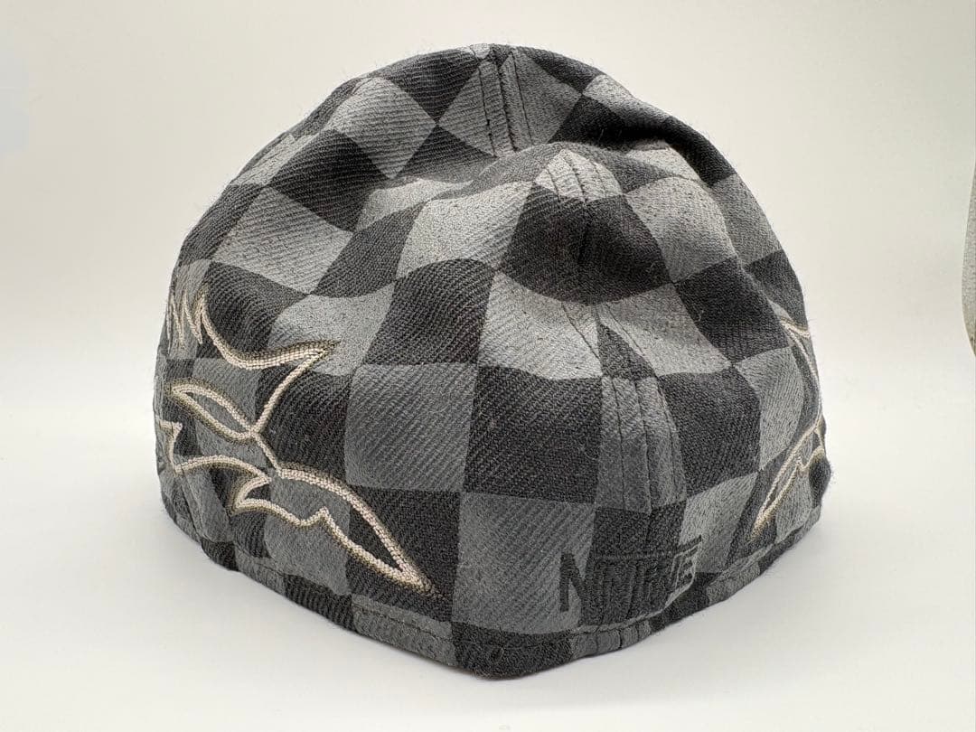 NUMBER (N)INE×NEW ERA キャップ08AWブラック7 3/8