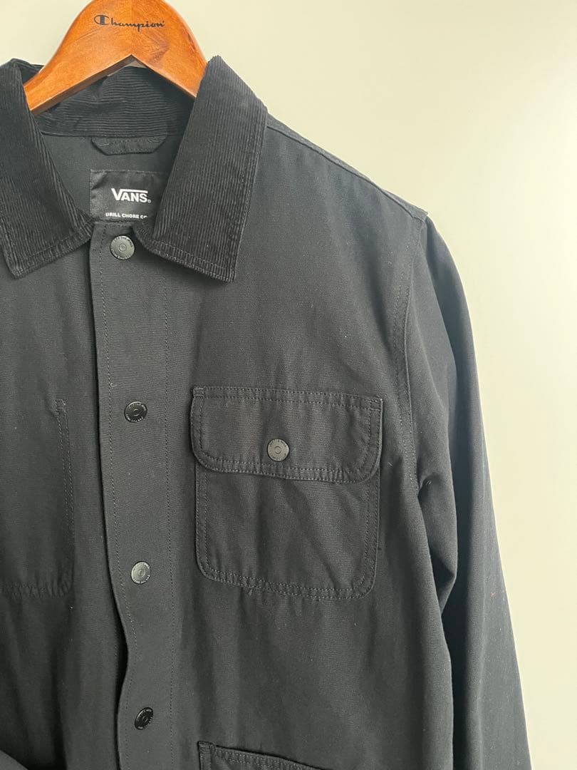 【極美品】VANS DRILL CHORE COAT ドリルチョアコート　BK