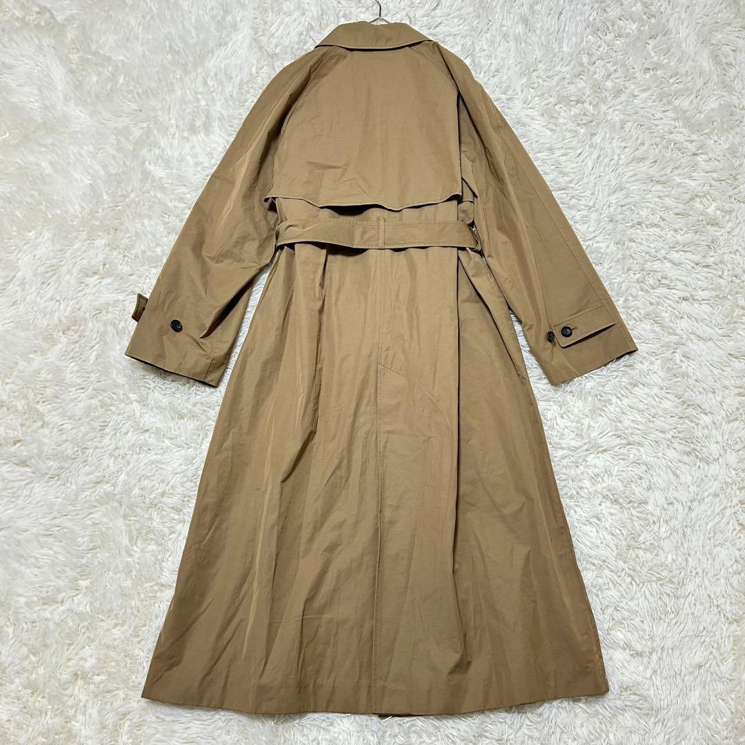 イエナ　ステンカラースプリングコート　ベルト　ロング　Mサイズ　ベージュ