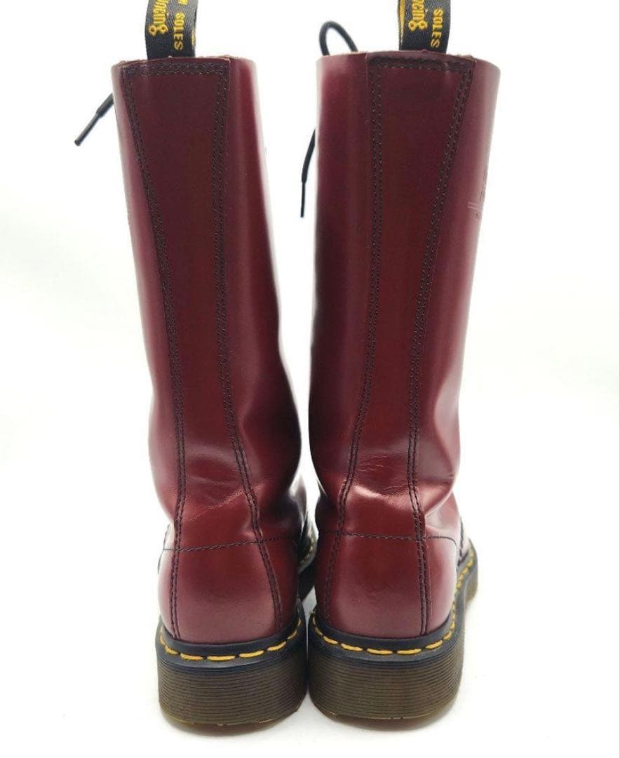 Dr.Martens　12ホール　チェリー　ロングブーツ