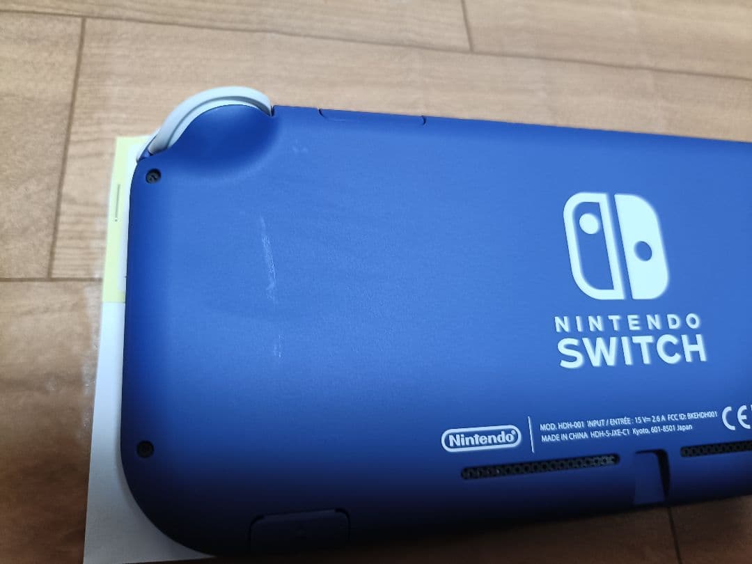 Switch Lite ブルー本体 ＆ SDカード512GB ＆ カバーグリップ