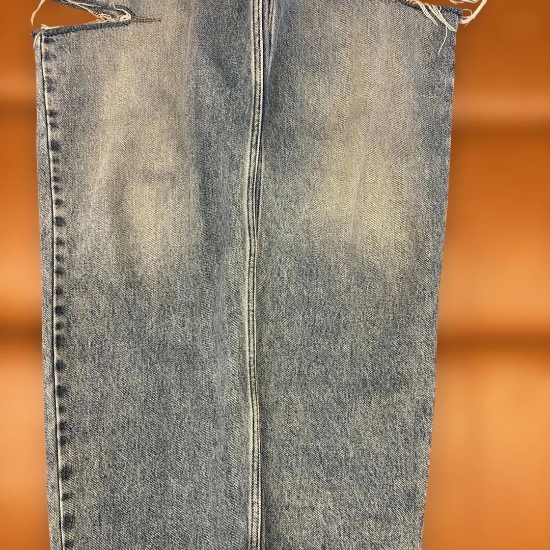 MaisonMargiela 5POCKEカットアウトデニム 36 裾カットなし