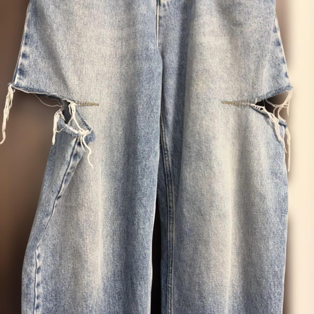 MaisonMargiela 5POCKEカットアウトデニム 36 裾カットなし