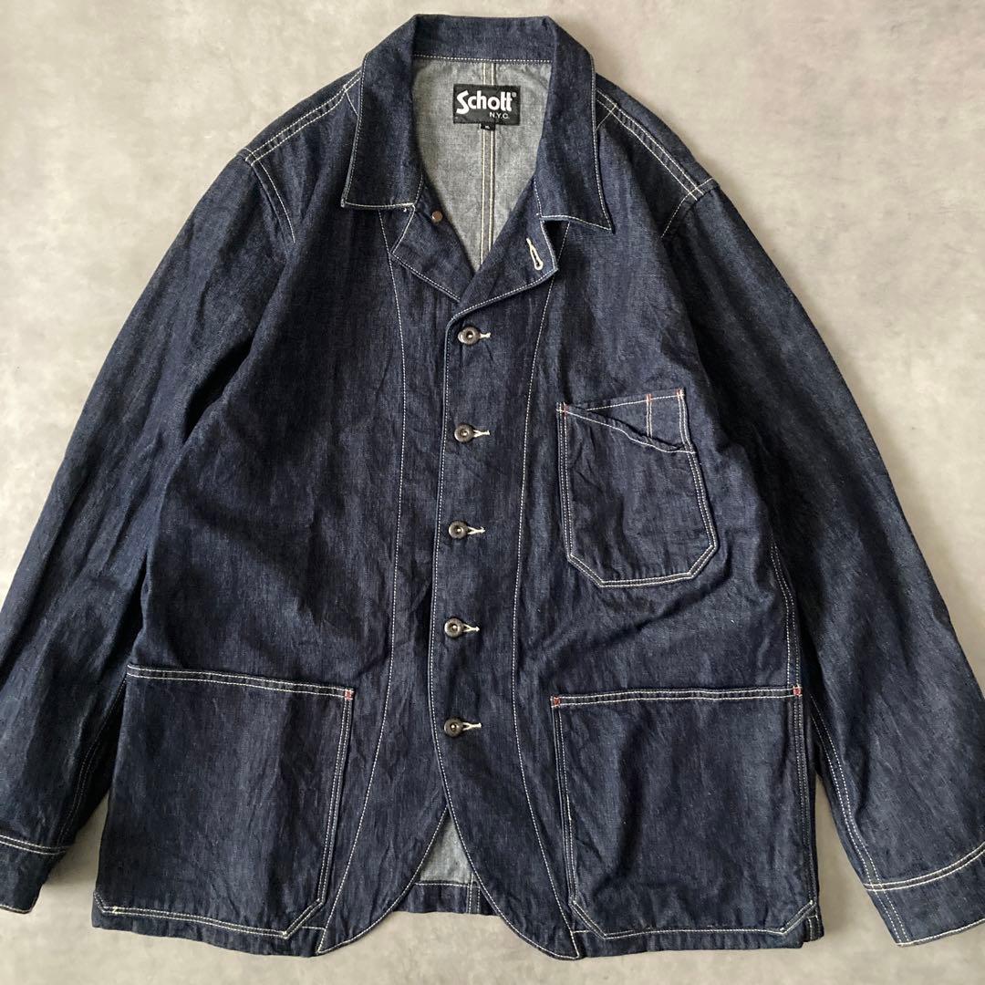 ジャケット・アウター Schott OLD DENIM WORK JACKET