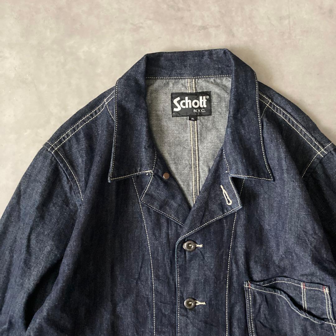 ジャケット・アウター Schott OLD DENIM WORK JACKET