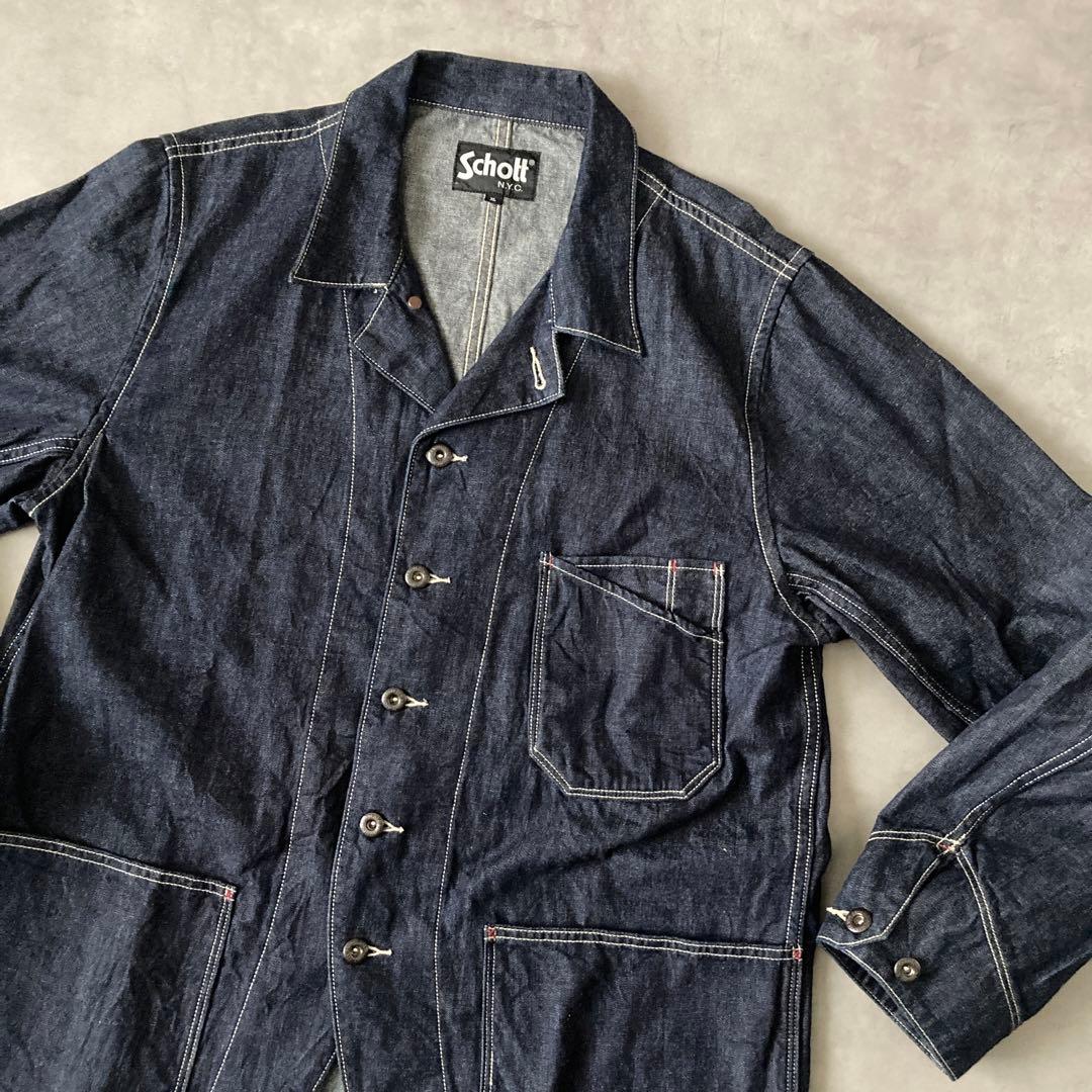 ジャケット・アウター Schott OLD DENIM WORK JACKET