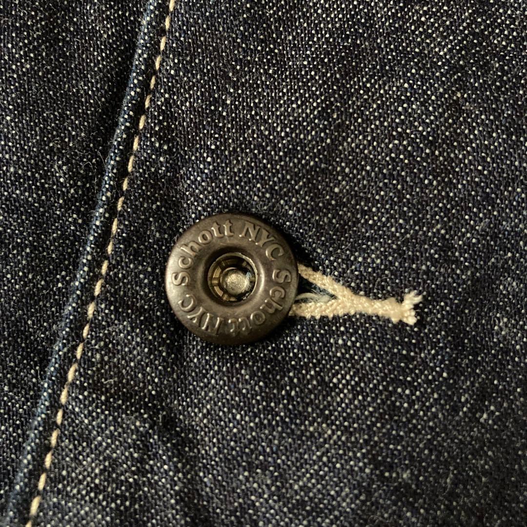 ジャケット・アウター Schott OLD DENIM WORK JACKET
