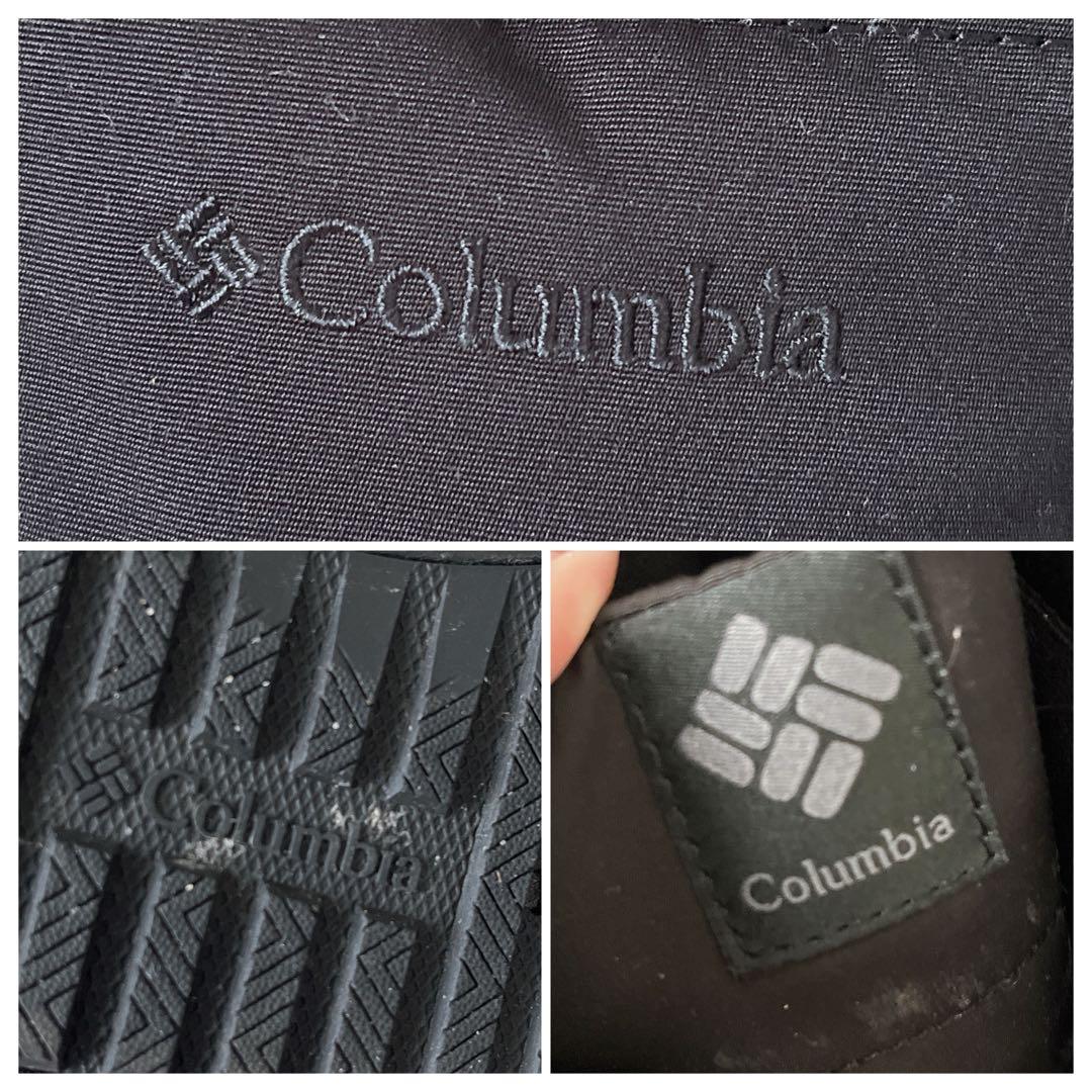 Columbia ショートブーツ ウォータープルーフ サイドジップ 23cm