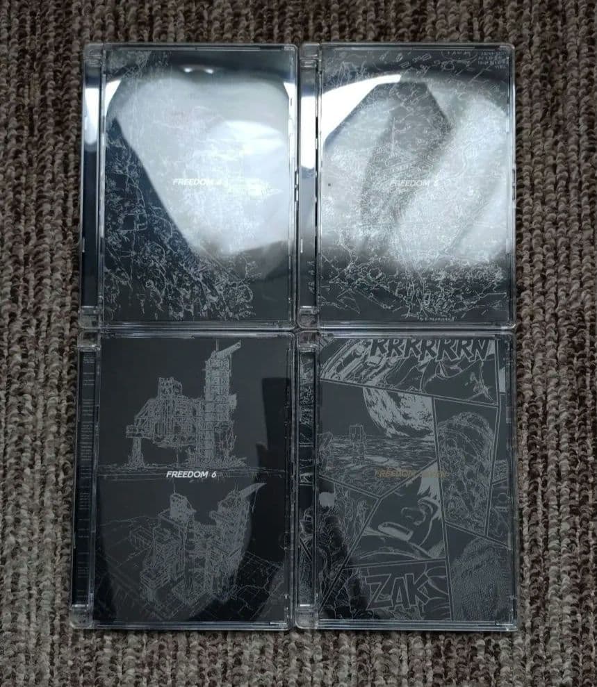 FREEDOM　DVD全巻＋PREVITED　8巻セット