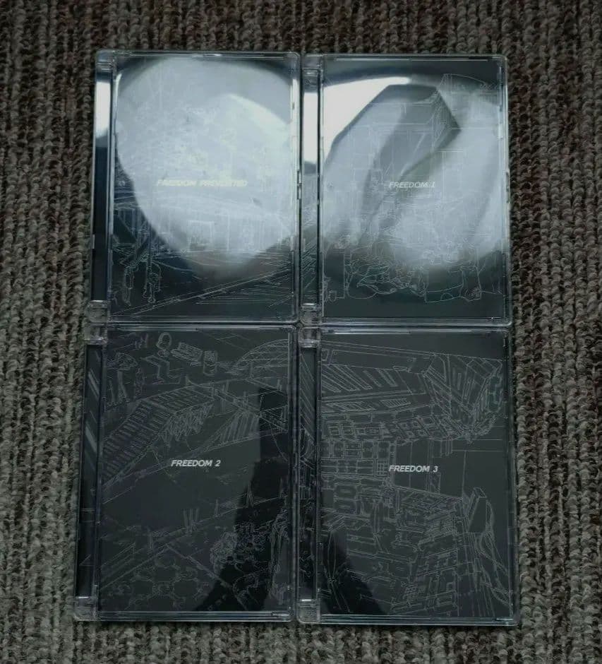 FREEDOM　DVD全巻＋PREVITED　8巻セット