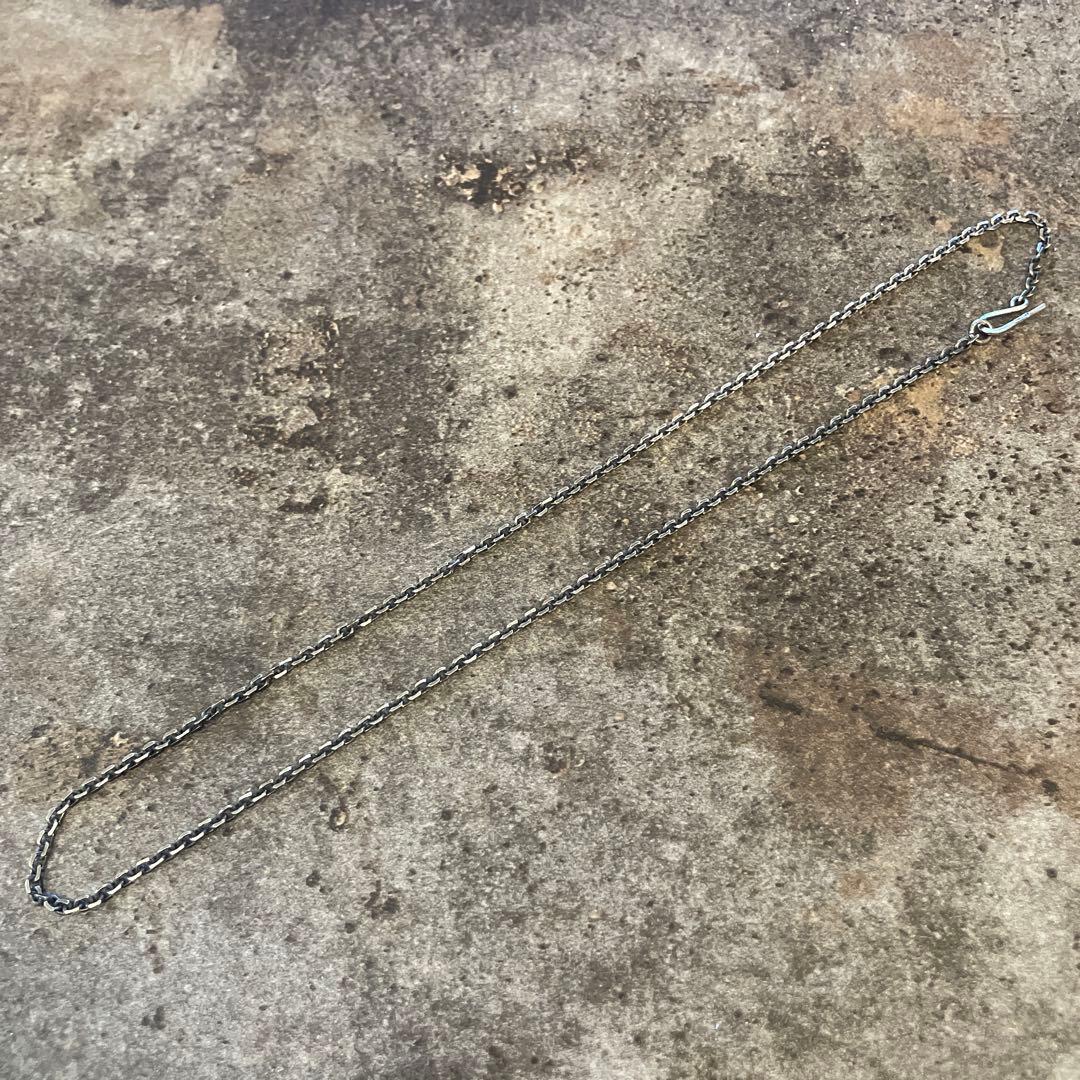 アリゾナフリーダム ネックレスチェーン 細角 2mm シルバー925