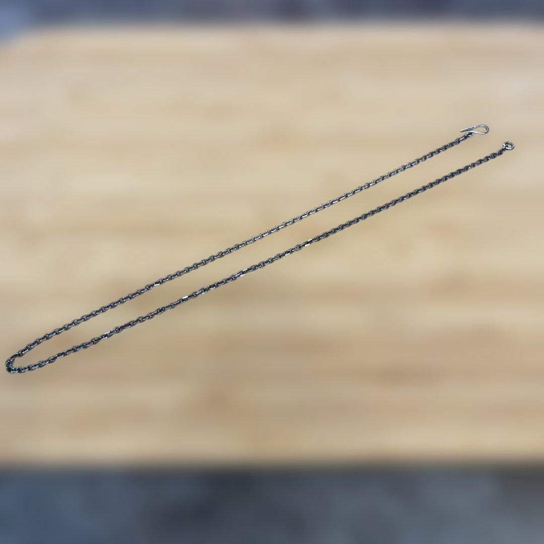 アリゾナフリーダム ネックレスチェーン 細角 2mm シルバー925
