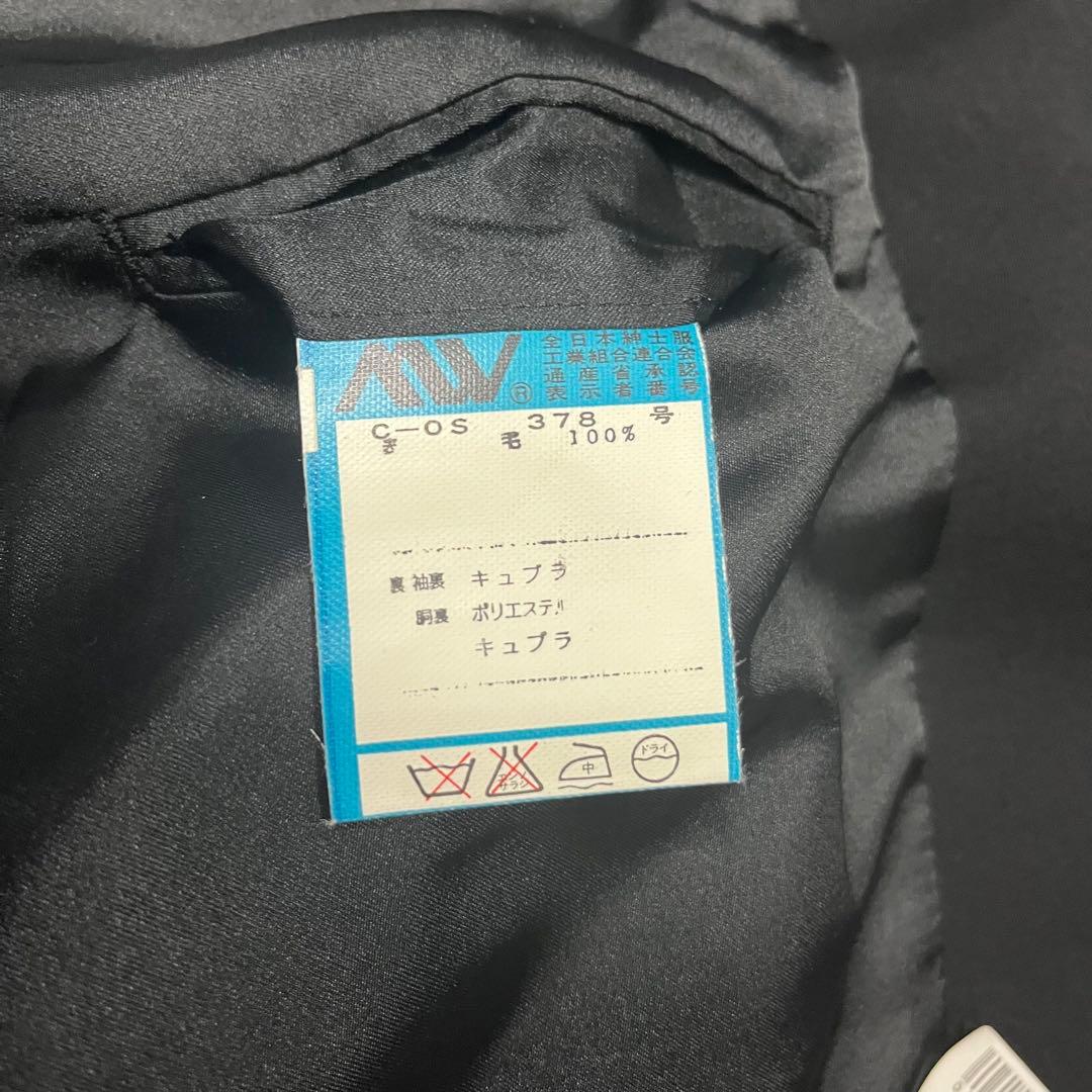 【vintage】90s セットアップ　スーツ　ダブル　ブラック　ピンズ