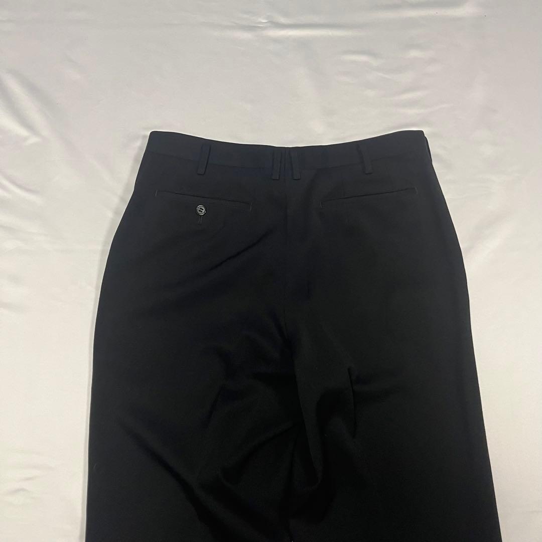 【vintage】90s セットアップ　スーツ　ダブル　ブラック　ピンズ