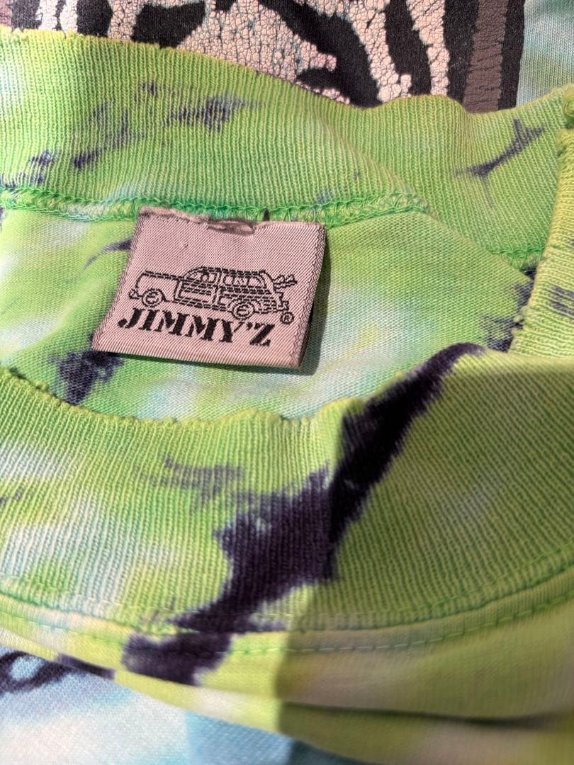 80s vintage jimmyz ジミーズ タイダイ ロンT