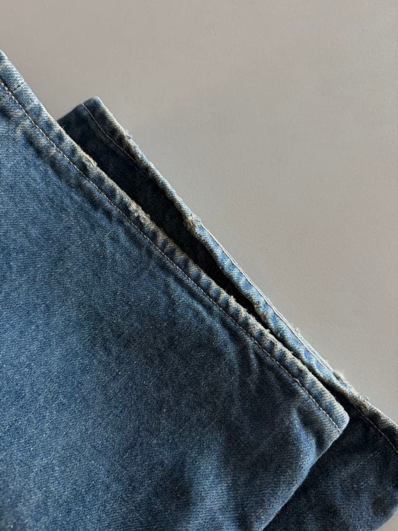 パンツ AURALEE SELVEDGE FADED HEAVY DENIM PANT