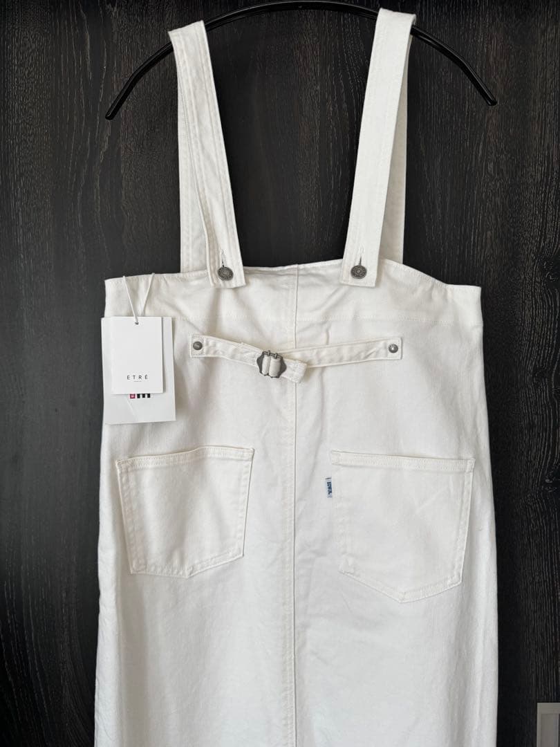 新品 EDWIN×ETRETOKYO COREデニムハイライズサススカート M