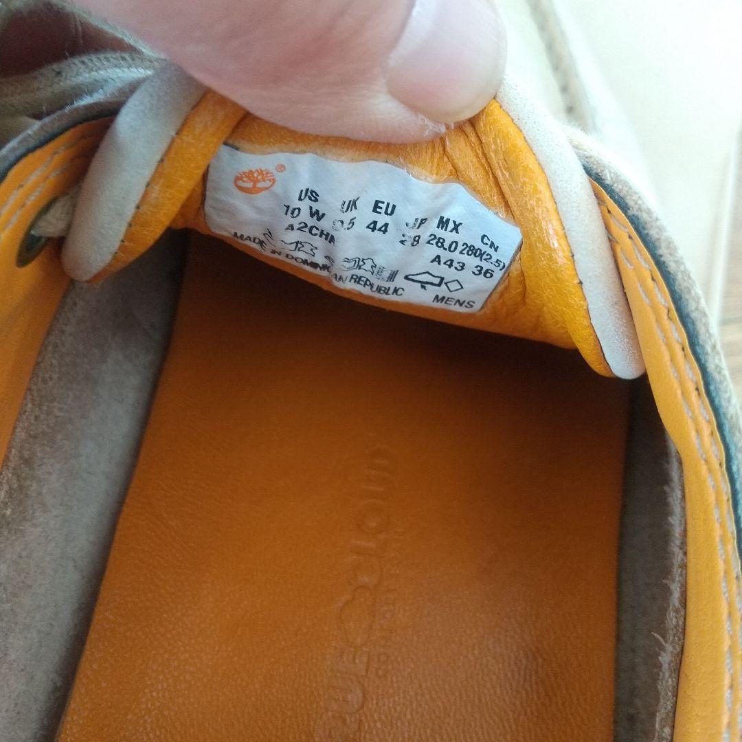 Timberland 3eye デッキシューズ　天然素材　トゥルークラウド　28