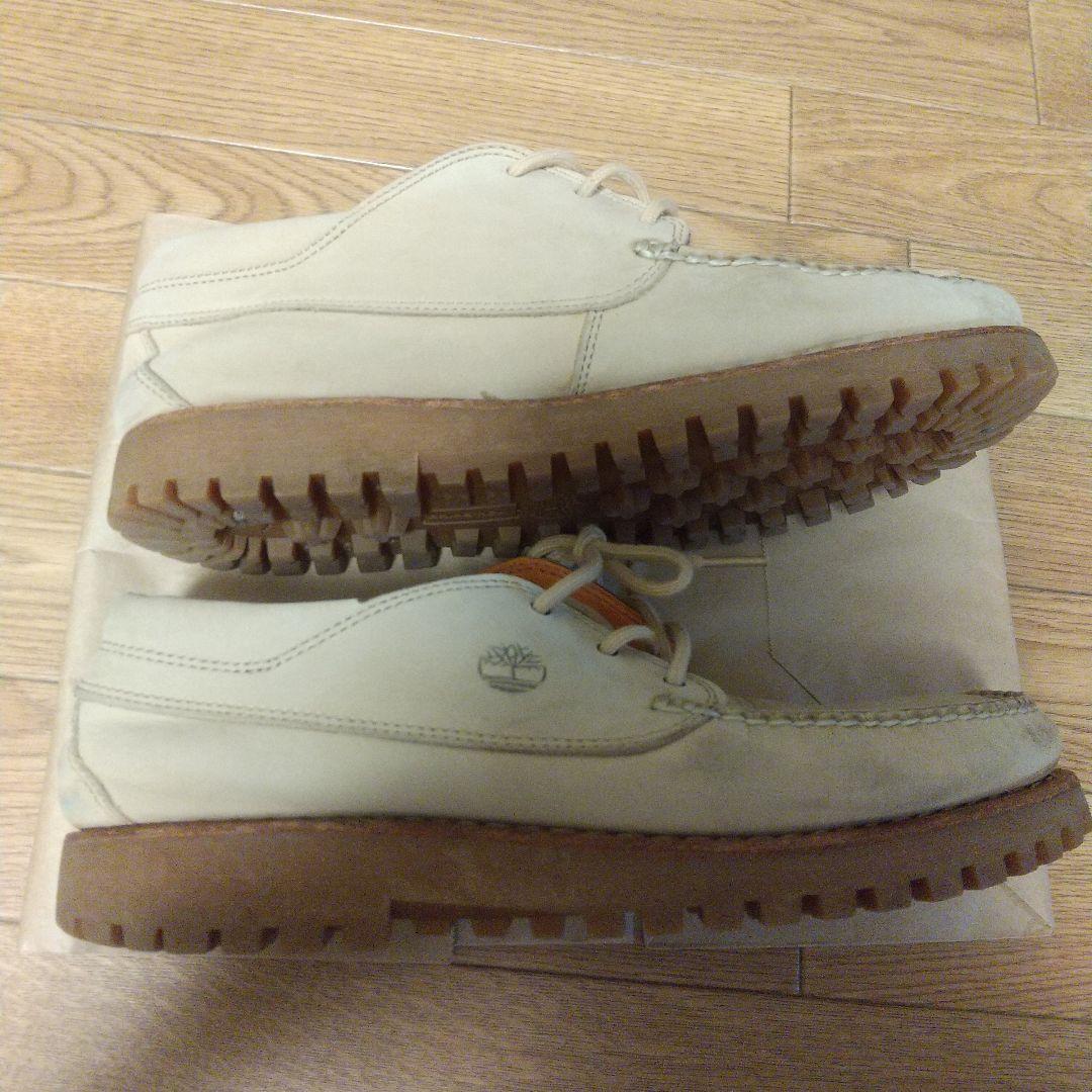 Timberland 3eye デッキシューズ　天然素材　トゥルークラウド　28