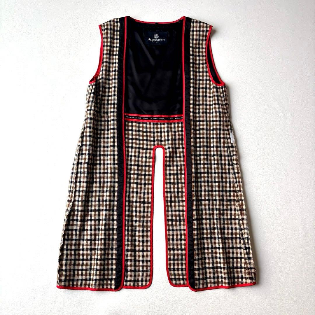 Aquascutum トレンチコート　ライナー　ベルト　ダブル　ブラック　7F