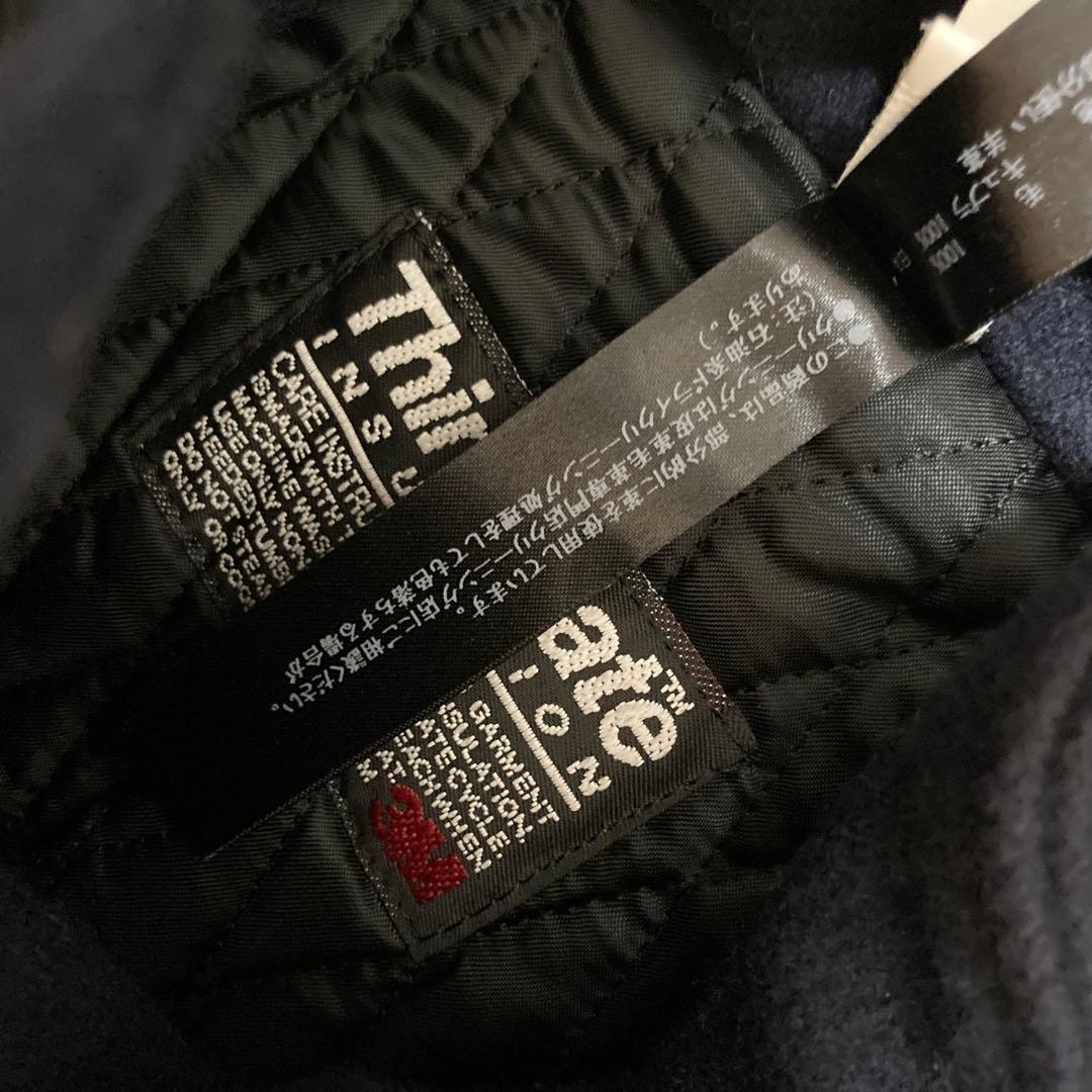 新品 wjk Thinsulate ダッフルコート ネイビー キルティング