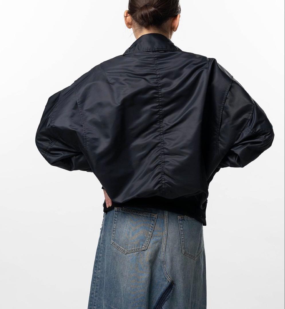 ミハラヤスヒロFront Back Combined Zip-up Jacket