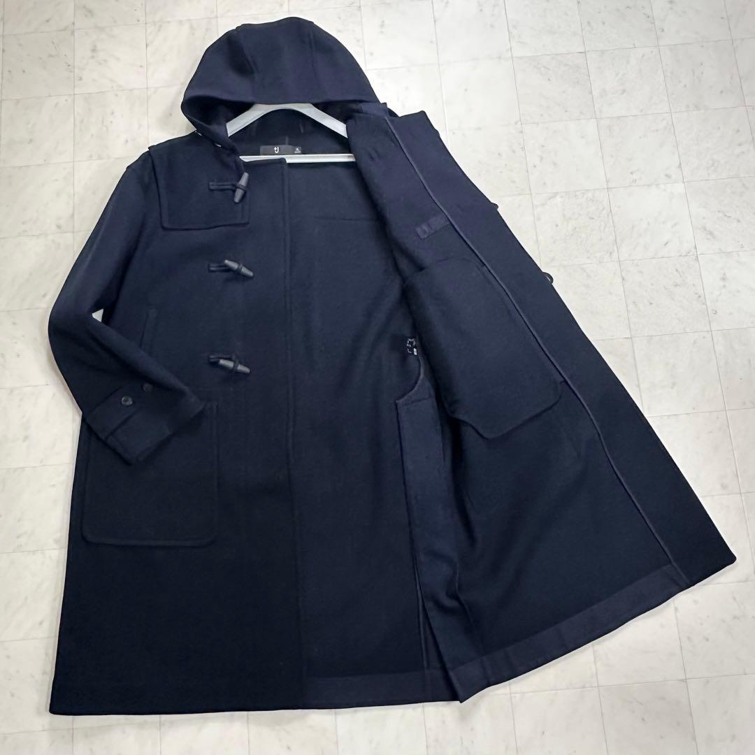 〈美品〉UNIQLO＋J ユニクロ【XL】オーバーサイズ ダッフルコート