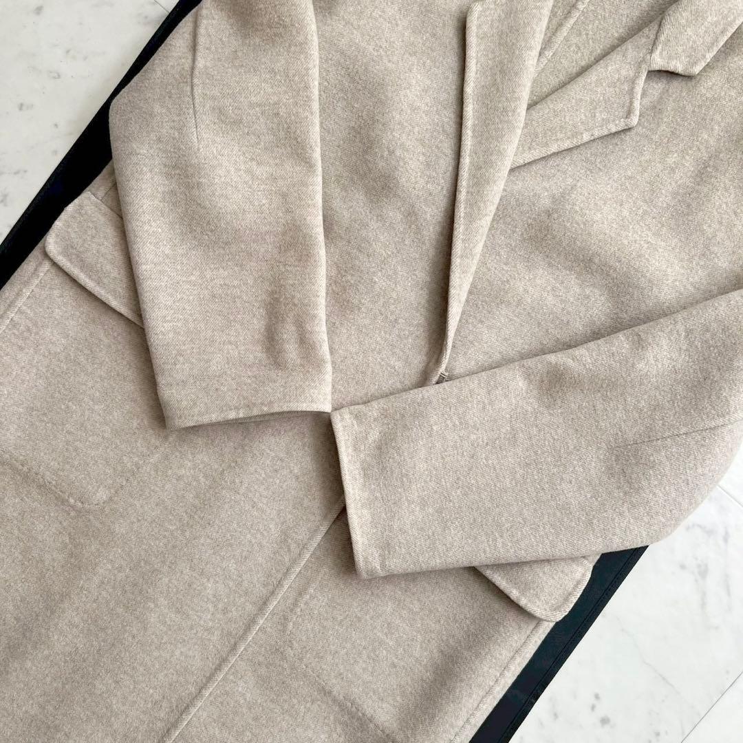 Deuxieme Classe Victorianリバーコート ライトベージュ