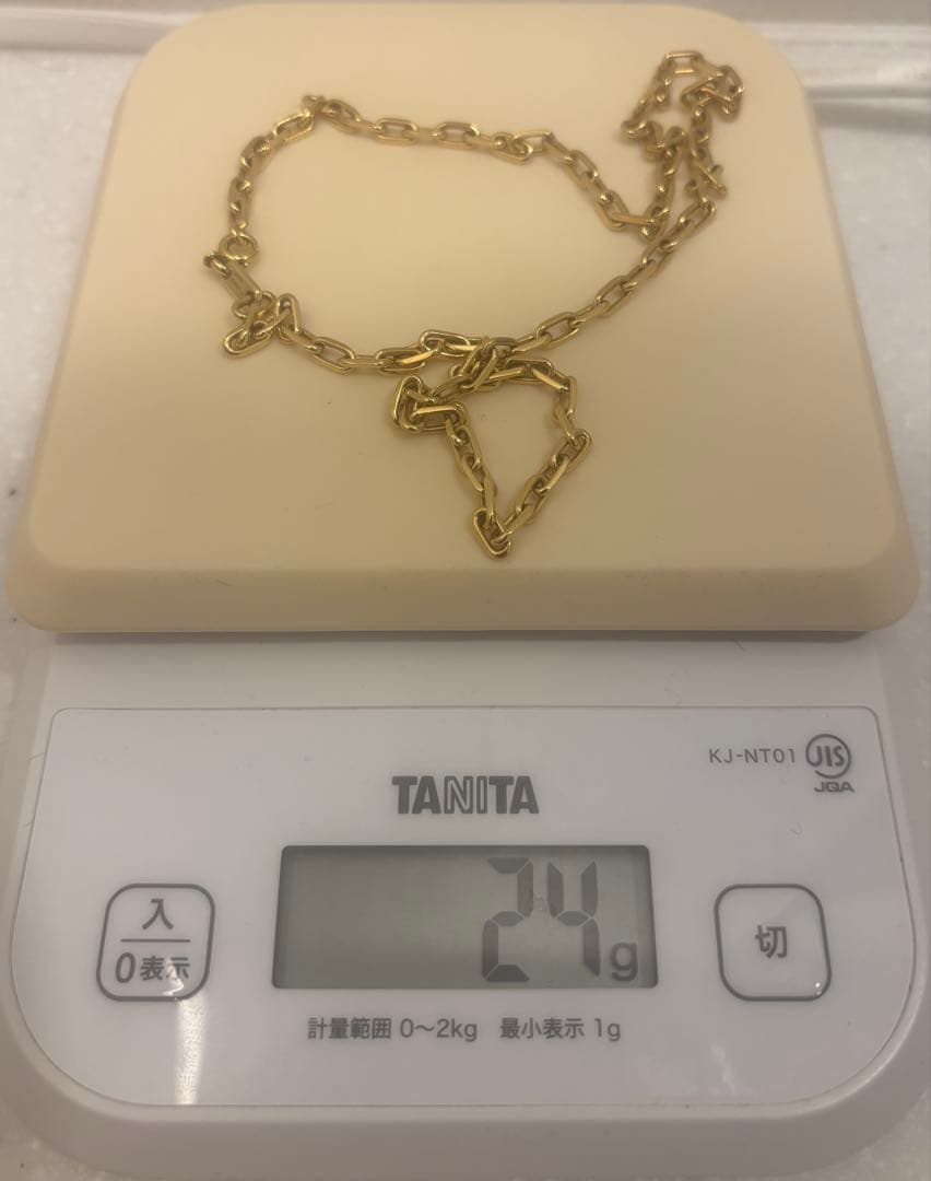 Cartier ネックレス 1994年製 18YG 24g