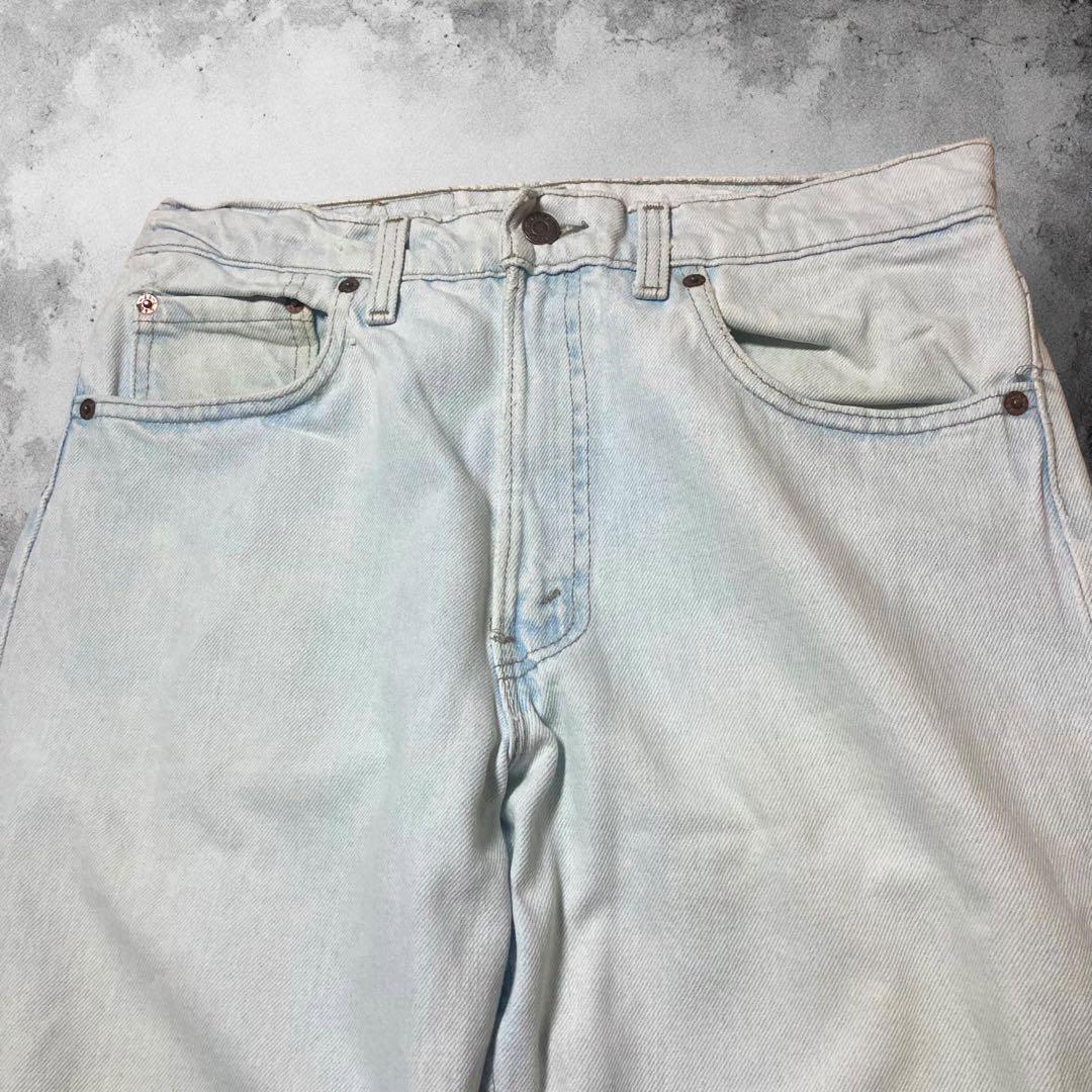 90s USA製 Levis 550 ワイドバギーパンツ ヴィンテージ W32
