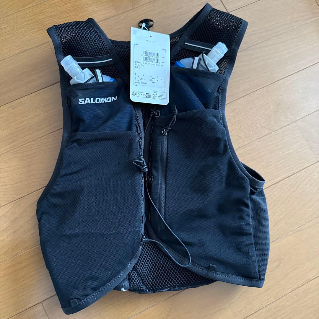 SALOMON ランニングベスト ブラック