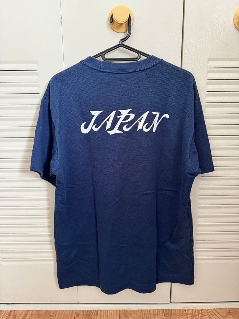 本日まで！最終値下げ！！【体操】Mizuno 日本代表 Tシャツ L ネイビー