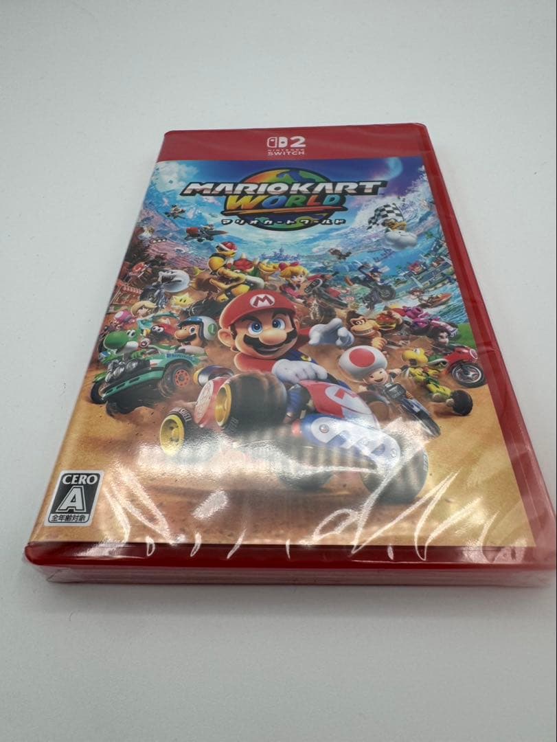 新品未開封 シュリンク付 マリオカート ワールド Switch2