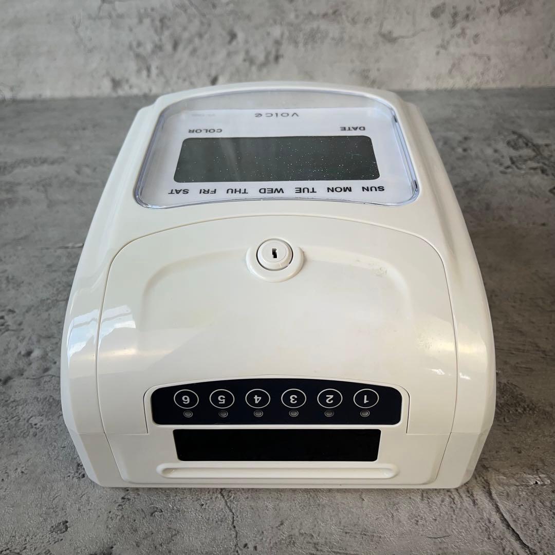 【完動品】Voice VT-1000 タイムレコーダー 本体一式 鍵付き