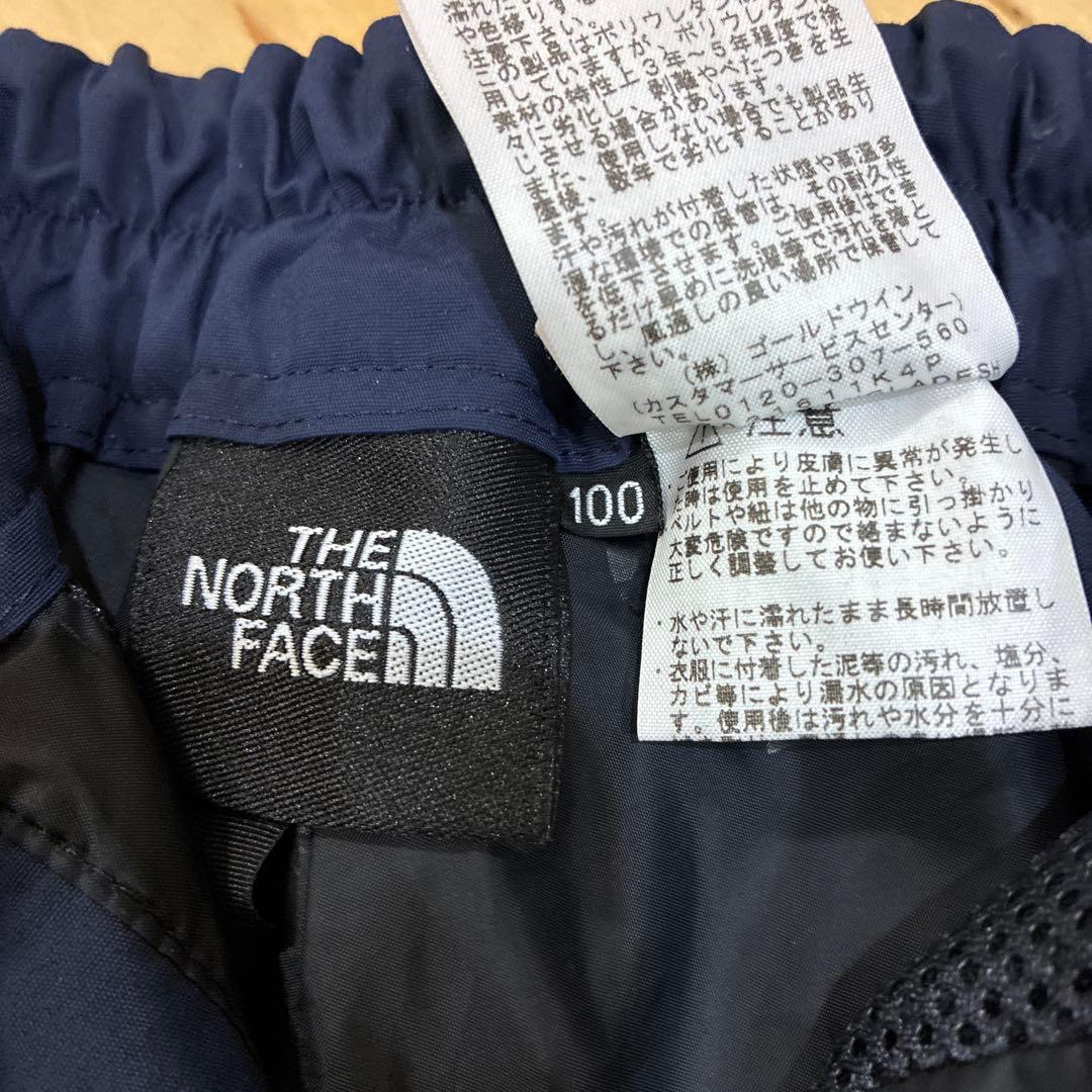【未使用訳あり】ノースフェイス スノーパンツ キッズ100 NPJ61154