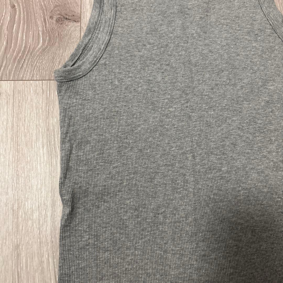 HELMUT LANG ヘルムートラング タンクトップ グレー M 日本製