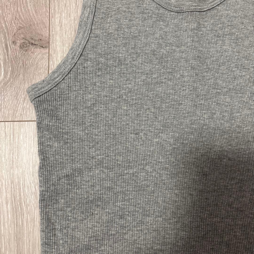 HELMUT LANG ヘルムートラング タンクトップ グレー M 日本製