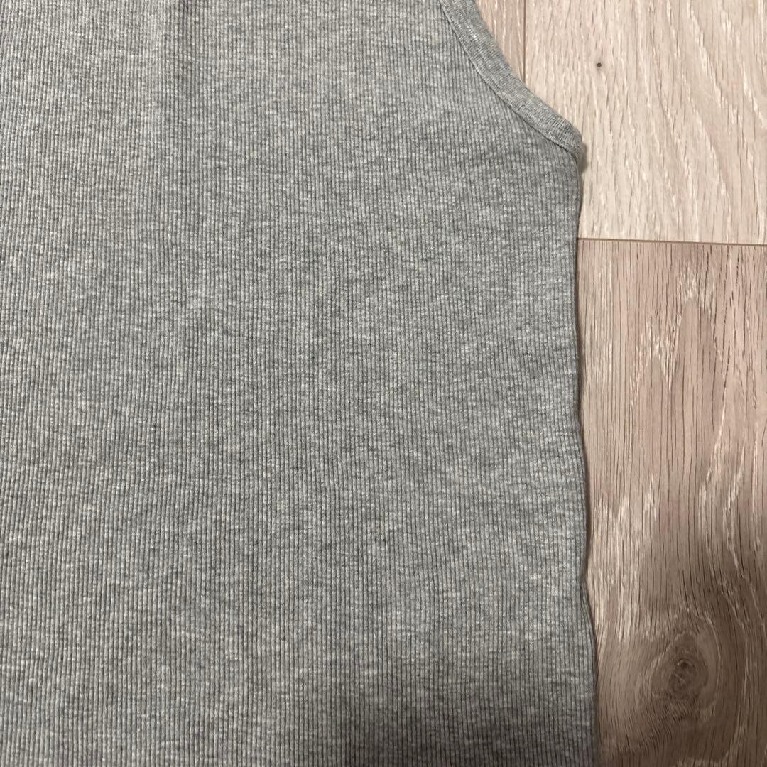 HELMUT LANG ヘルムートラング タンクトップ グレー M 日本製