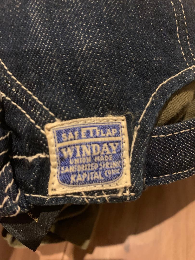 KAPITAL WINDAY デニム フィッシャーマンキャップ