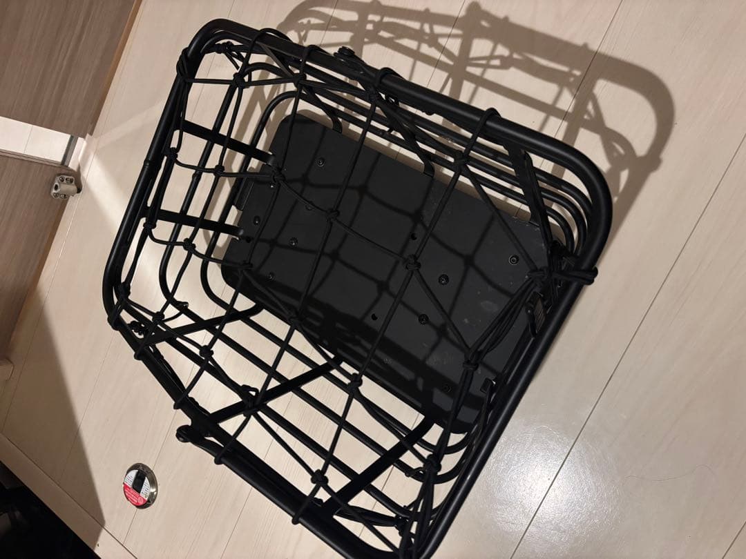 ファットタイヤ 自転車用　フロントキャリアとカゴのセット【MATE X】