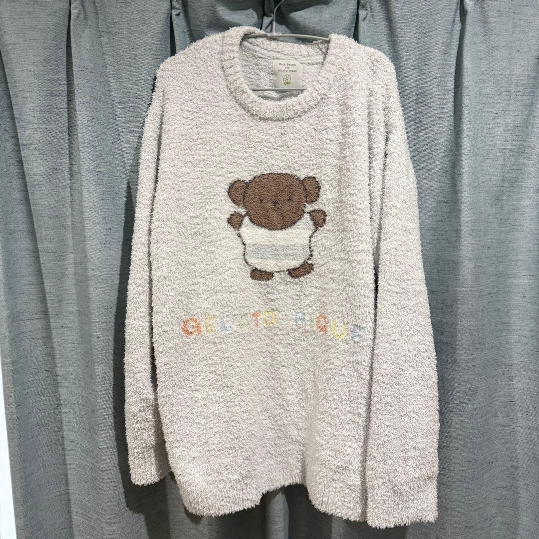 【美品】Dick Bruna プルオーバー&ロングパンツ　ジェラートピケ