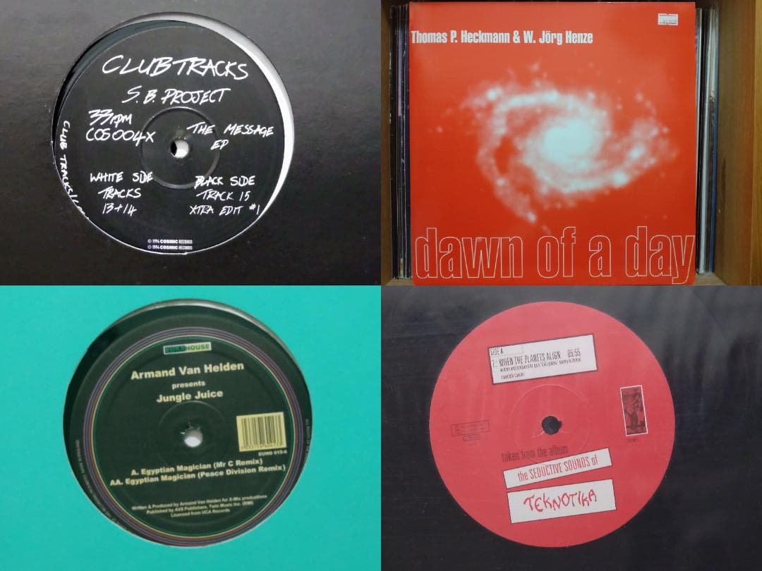 テクノ ハウス デトロイト （40枚セット） レコード TECHNO HOUSE