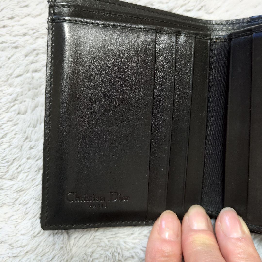 Christian Dior 二つ折り財布 ロゴデザイン