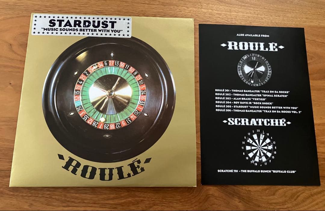 洋楽 STARDUST / MUSIC SOUNDS BETTER WITH YOU