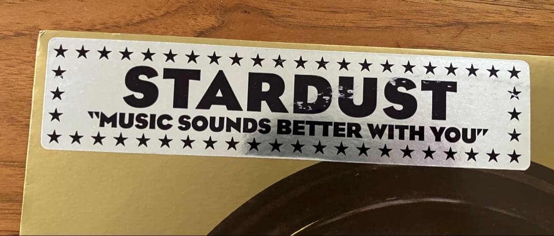 洋楽 STARDUST / MUSIC SOUNDS BETTER WITH YOU